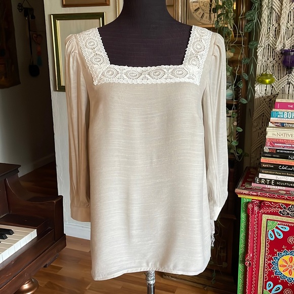 5 for $25 Nanette Lepore boho chic top - Picture 1 of 9